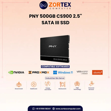 PNY 500GB CS900 2.5" SATA III SSD