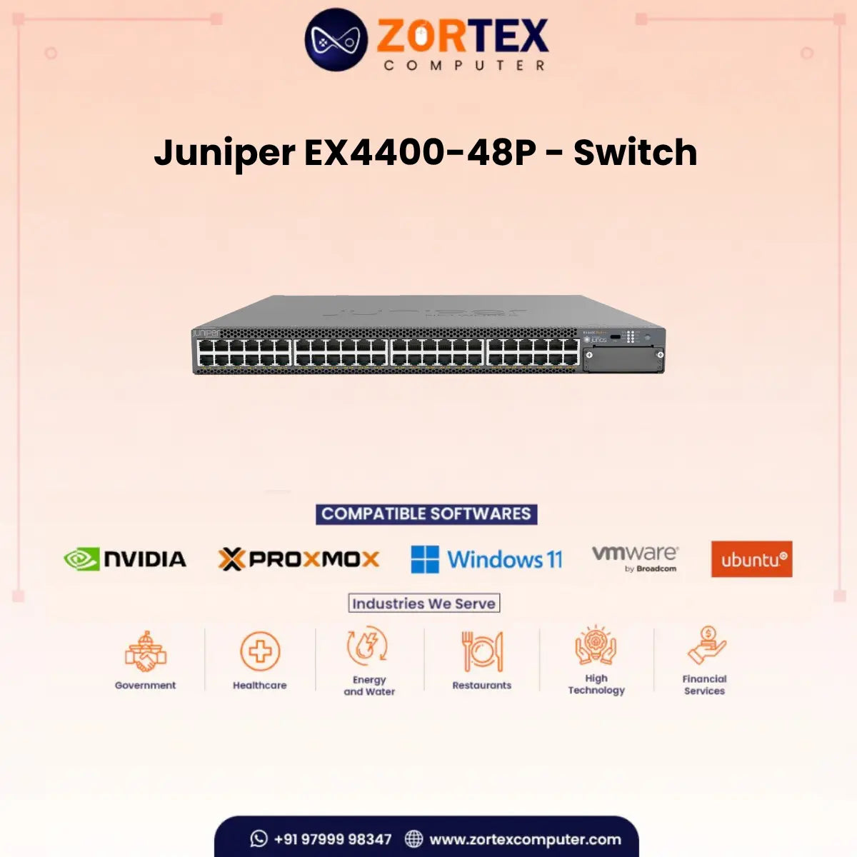 Juniper EX4400-48P - Switch