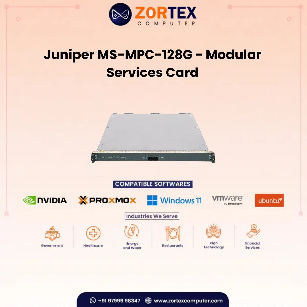 Juniper MS-MPC-128G – Modular Services MPC