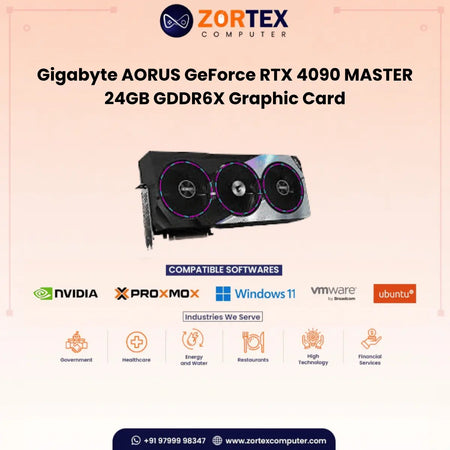 GIGABYTE AORUS GEFORCE RTX 4090 MASTER 24GB GDDR6X Graphic Card GV-N4090AORUS M-24GD