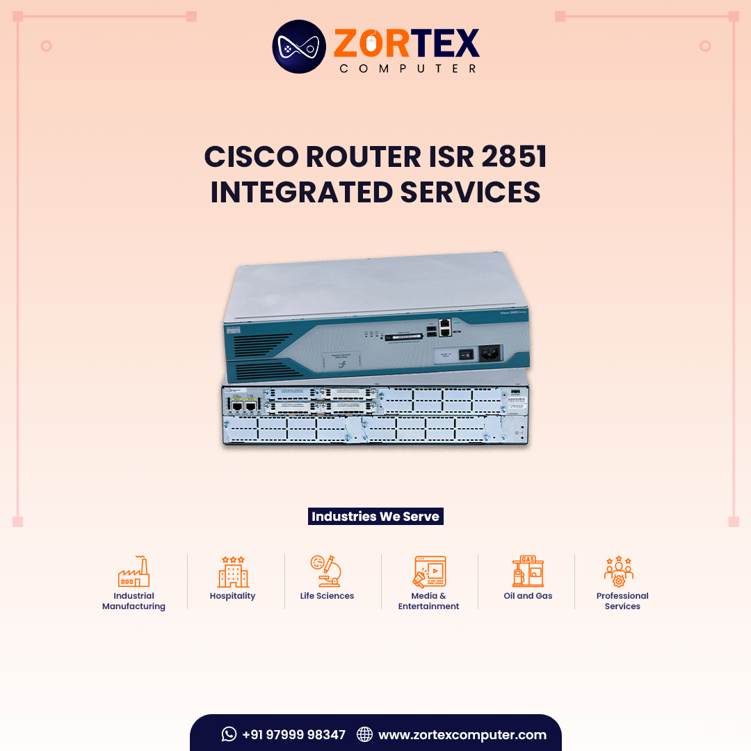 Cisco Router ISR 2851 Integrated Services