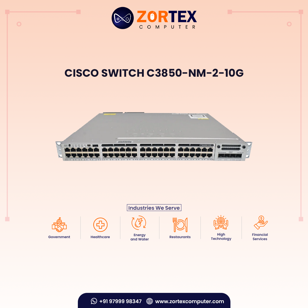Cisco Switch C3850-NM-2-10G