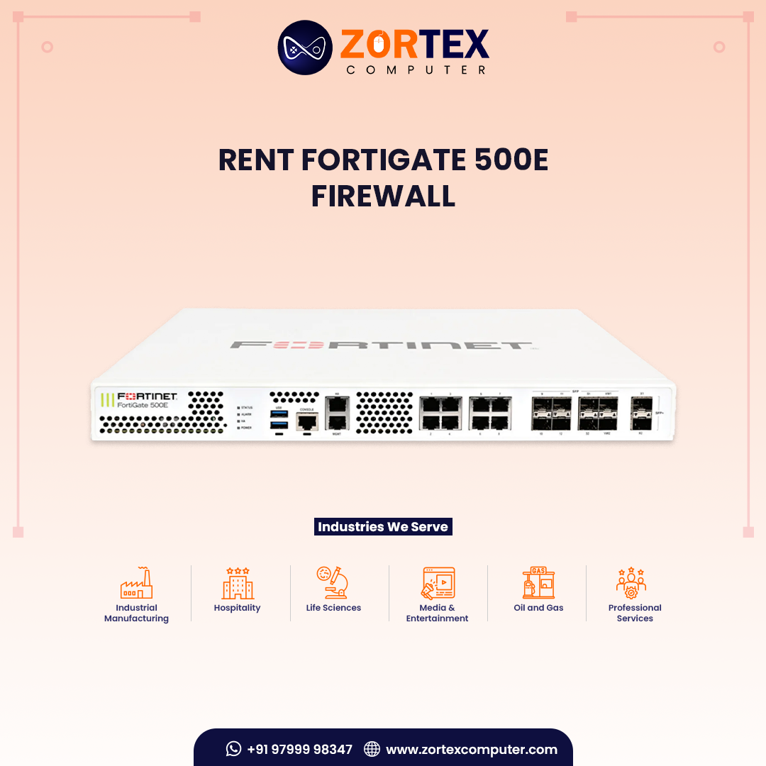 Rent FortiGate 500E Firewall
