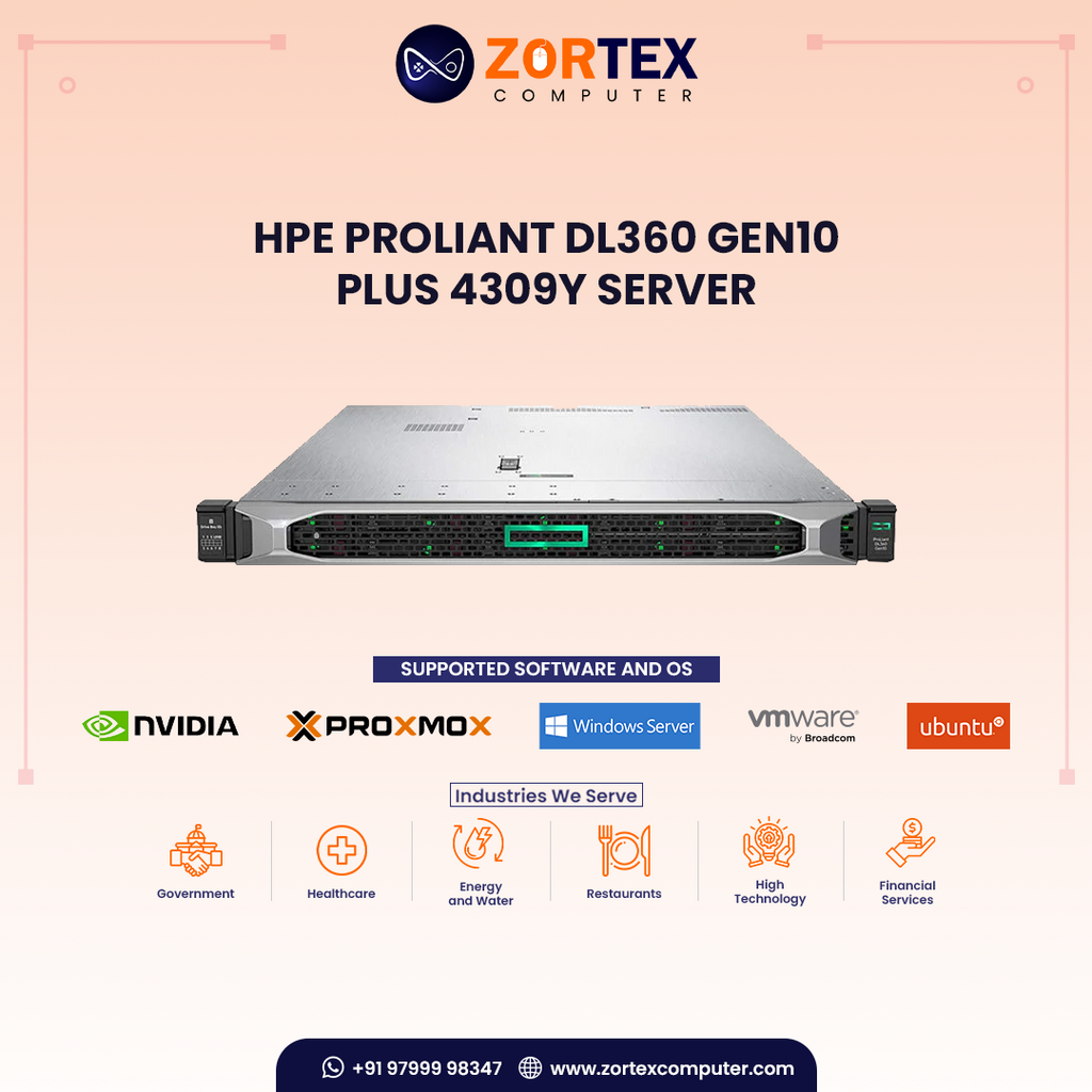 HPE ProLiant DL360 Gen10 Plus 4309Y Server