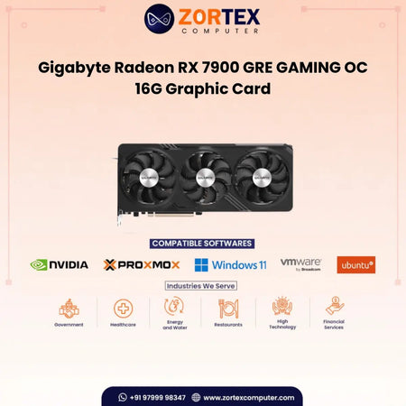 Gigabyte Radeon RX 7900 GRE GAMING OC 16G Graphic Card GV-R79GREGAMING OC-16GD