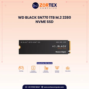 WD Black SN770 1TB NVMe Gaming SSD WD Black SN770 1TB NVMe Gaming SSD
