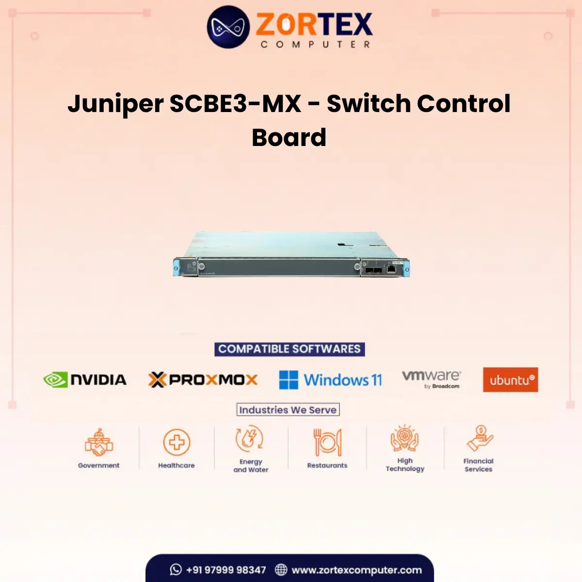 Juniper SCBE3-MX - Switch Control Board