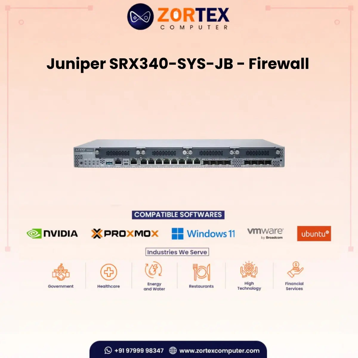 Juniper SRX340-SYS-JB - Firewall