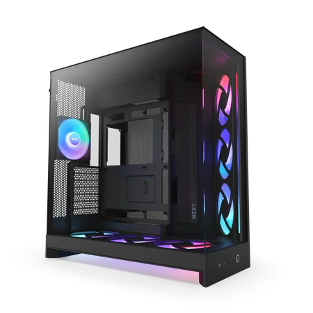 NZXT 240mm PC Case Fans with RGB Lighting Black Case Fan