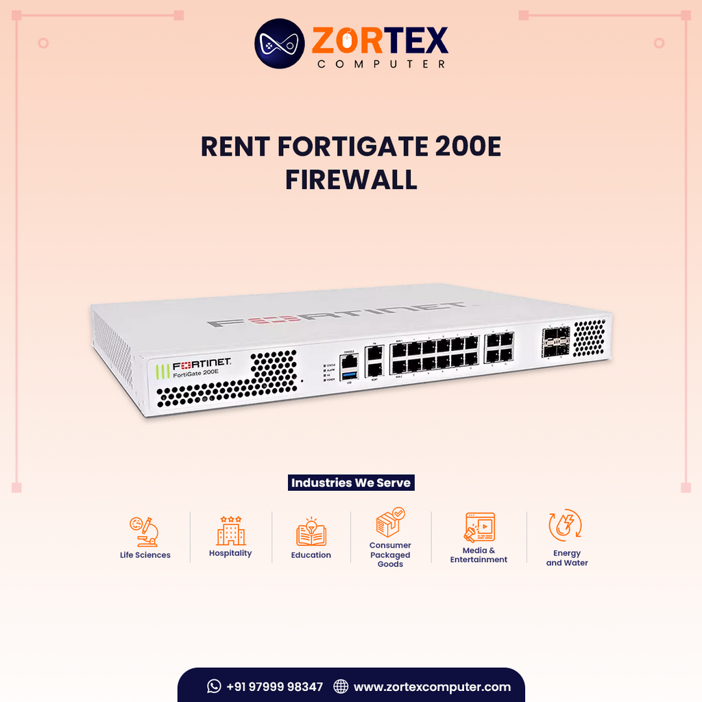 Rent FortiGate 200E Firewall