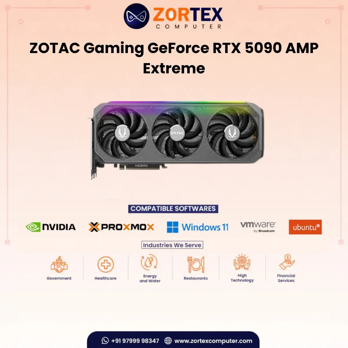 ZOTAC Gaming GeForce RTX 5090 AMP Extreme