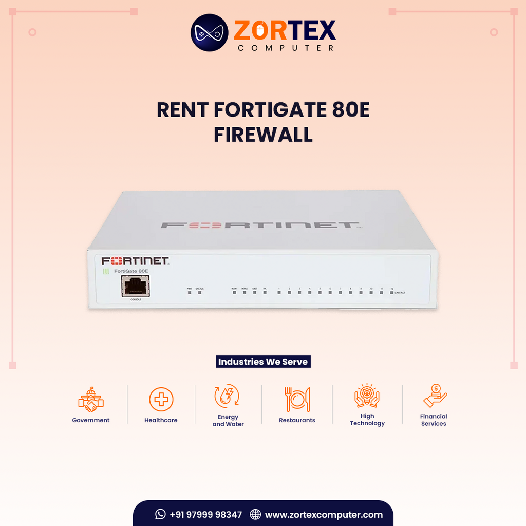 Rent FortiGate 80E Firewall
