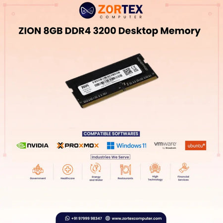ZION 8GB DDR4 3200 Desktop Memory