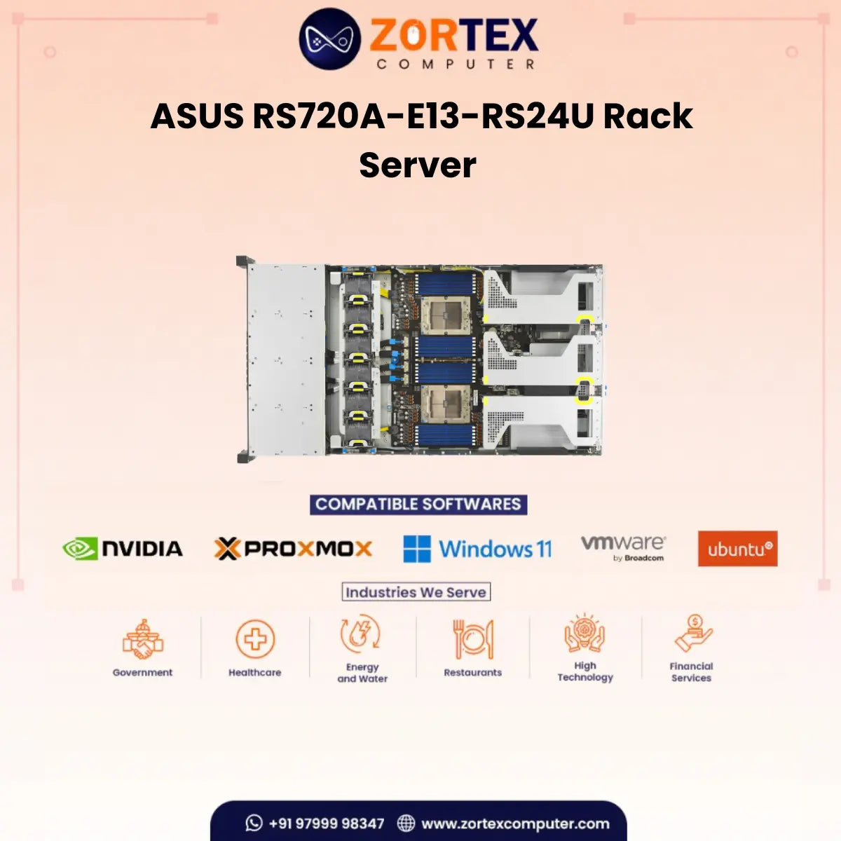 ASUS RS720A-E13-RS24G Rack Server