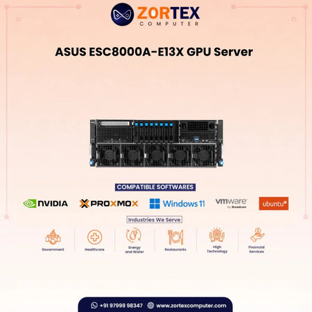ASUS ESC8000A-E13X 4U GPU Server
