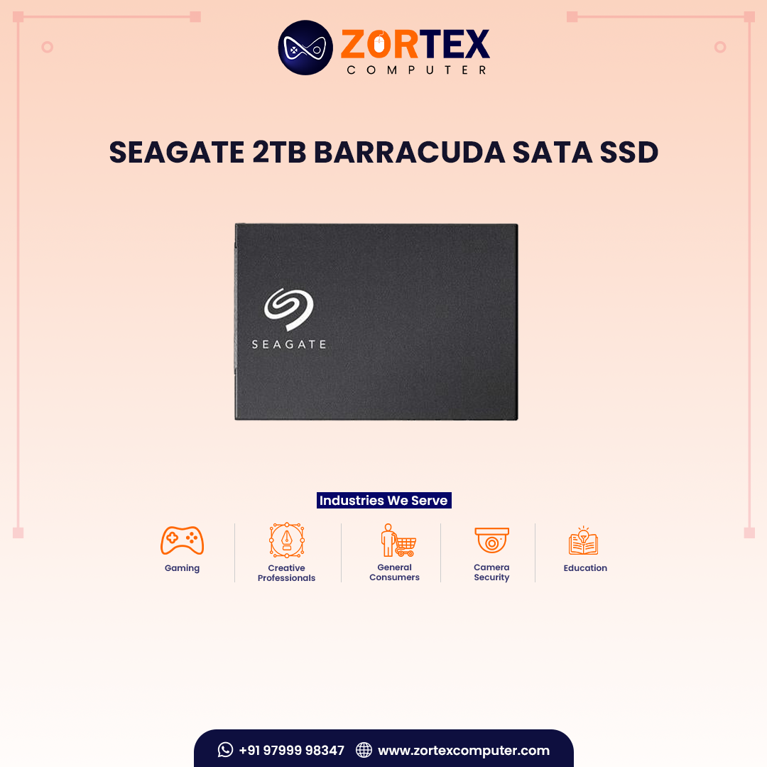 Seagate 2TB Barracuda SATA SSD