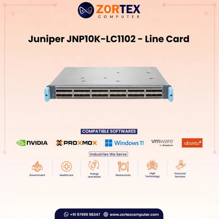 Juniper Jnp10K Lc1102 Line Card Juniper networking hardware image