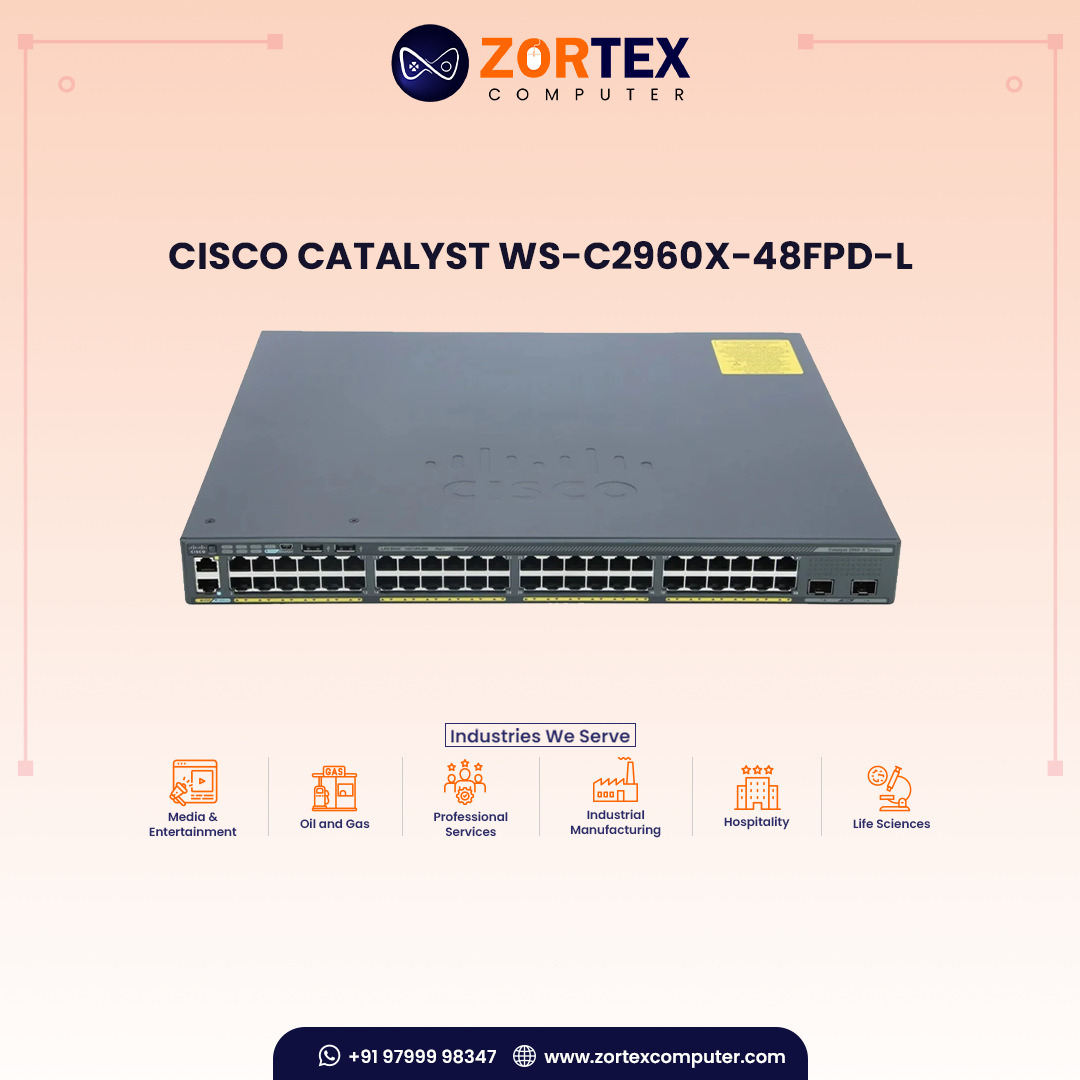 Cisco Catalyst WS-C2960X-48FPD-L