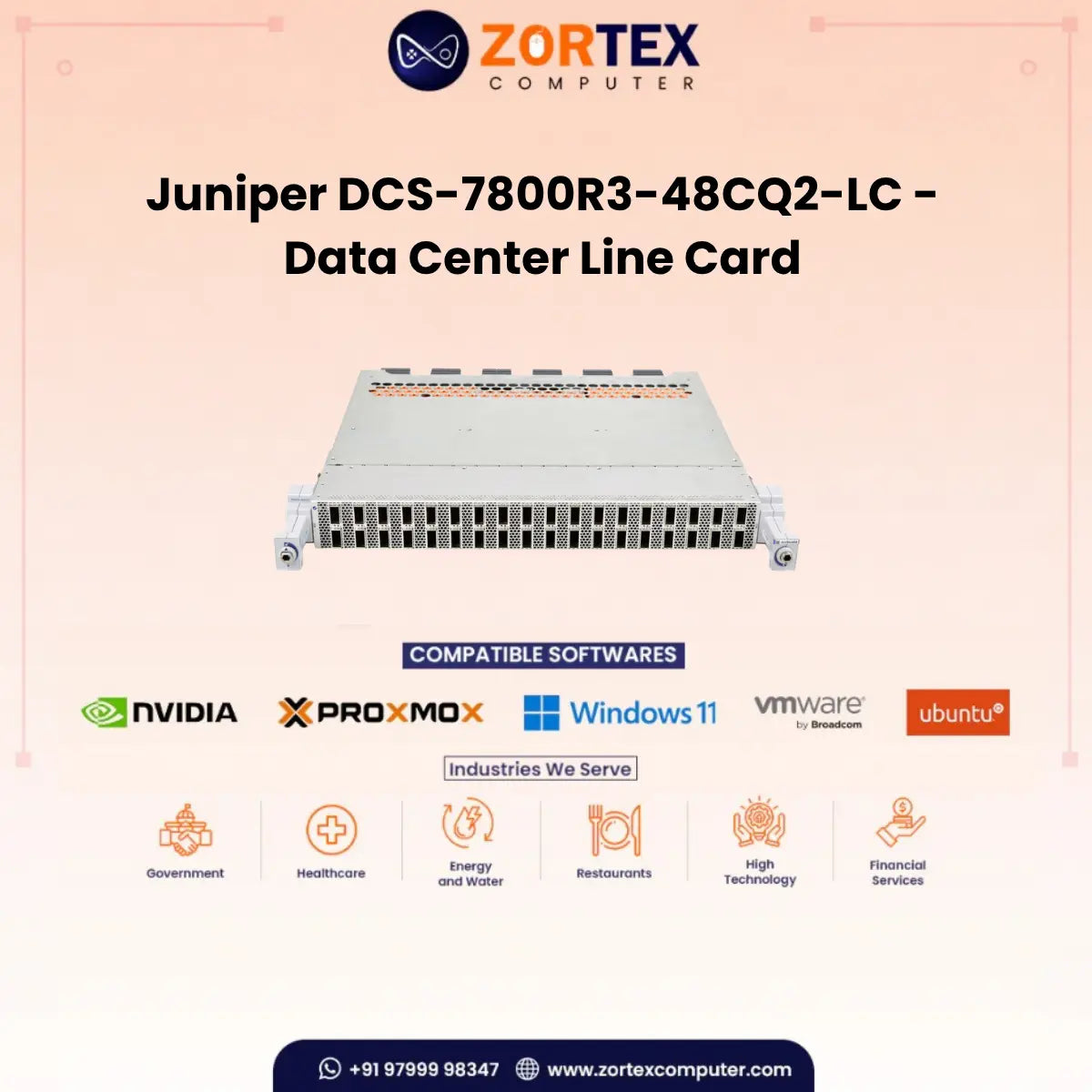 Juniper DCS-7800R3-48CQ2-LC - Data Center Line Card