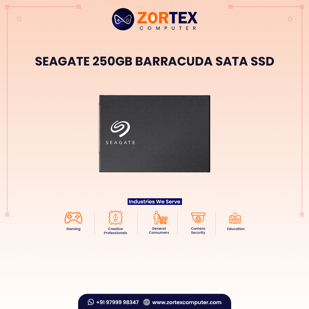 Seagate 250GB Barracuda SATA SSD