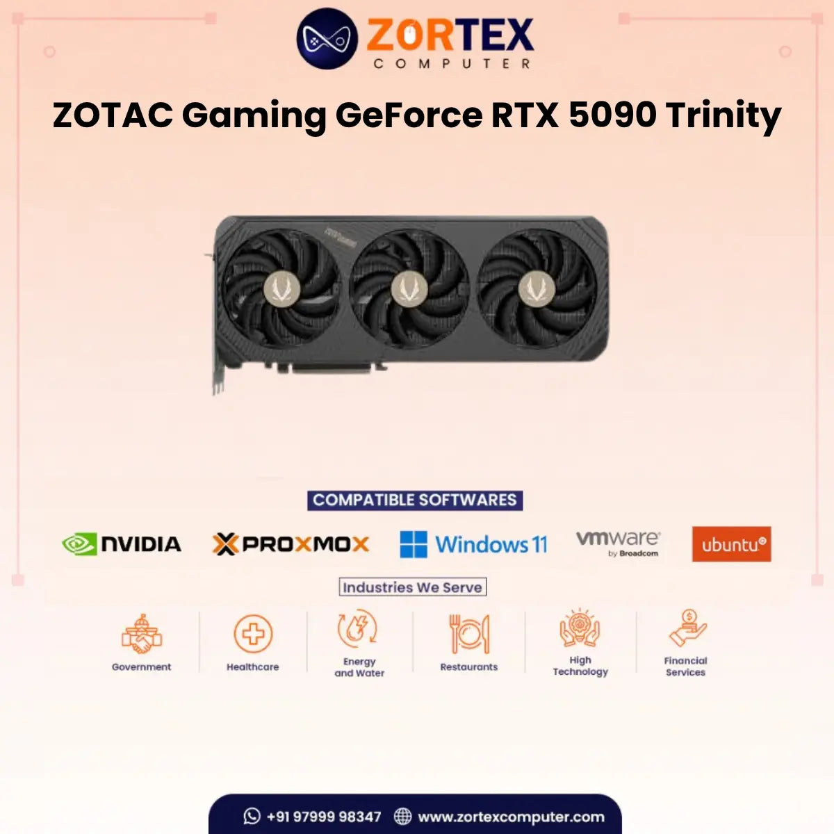 ZOTAC Gaming GeForce RTX 5090 Trinity