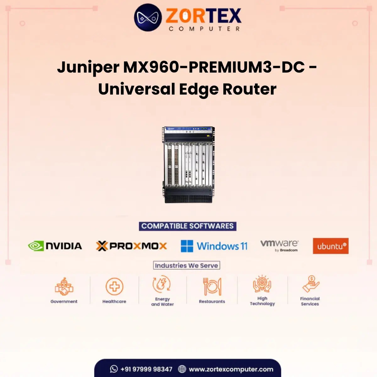 Juniper MX960-PREMIUM3-DC - Universal Edge Router