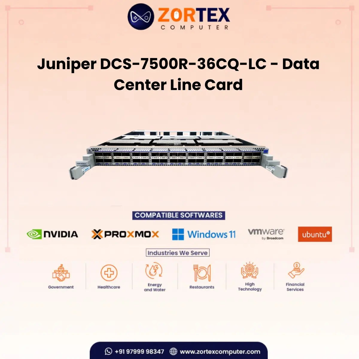 Juniper DCS-7500R-36CQ-LC - Data Center Line Card