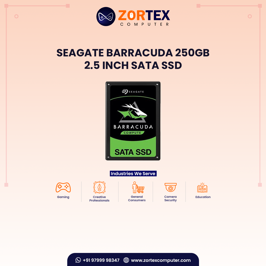 Seagate BarraCuda 250GB 2.5inch SATA SSD