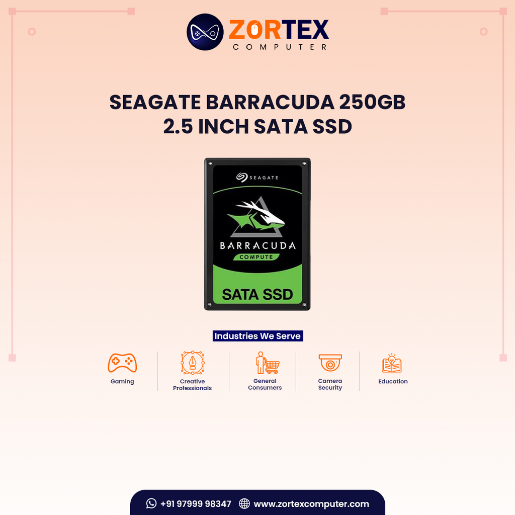 Seagate BarraCuda 250GB 2.5inch SATA SSD