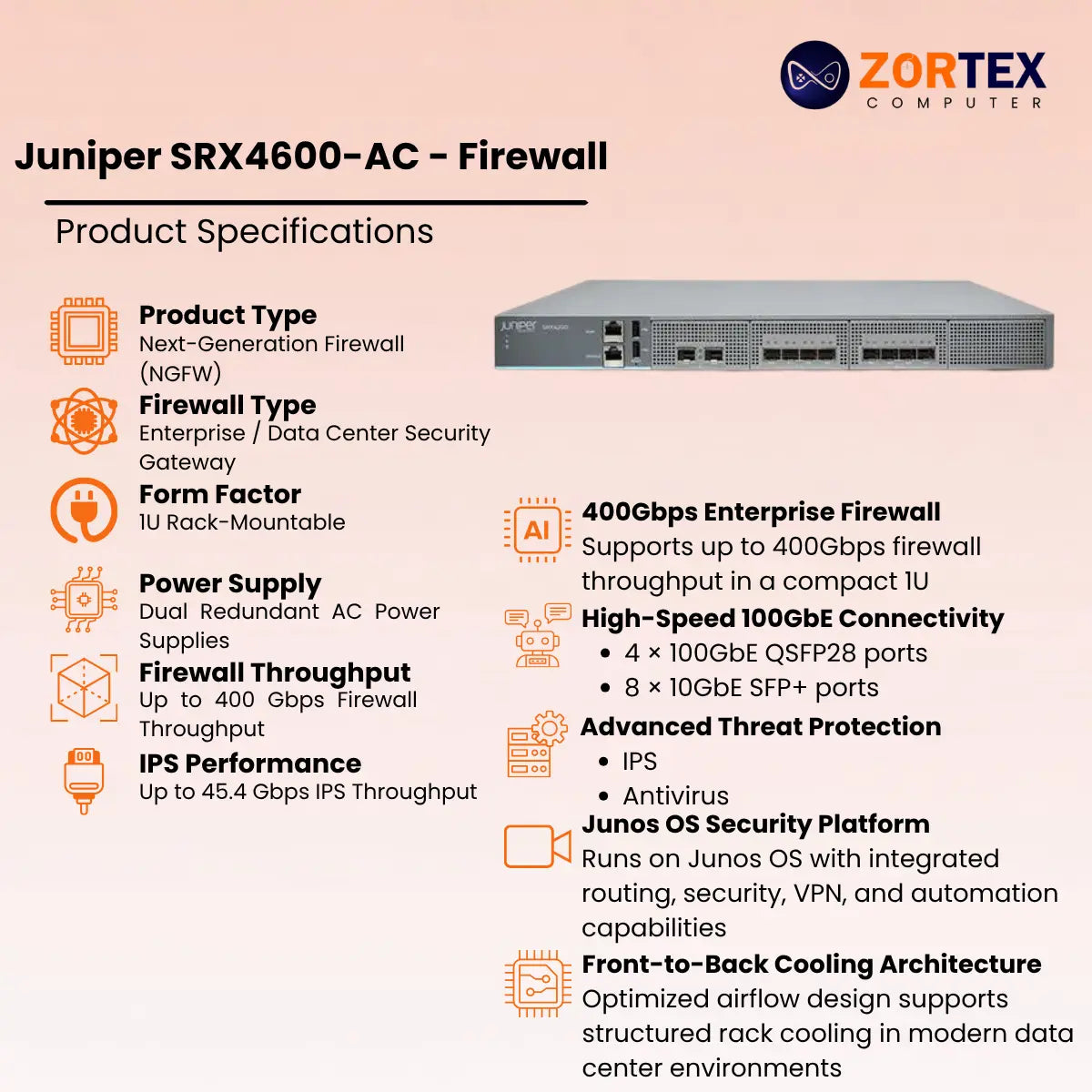 Juniper Srx4600 Ac 2