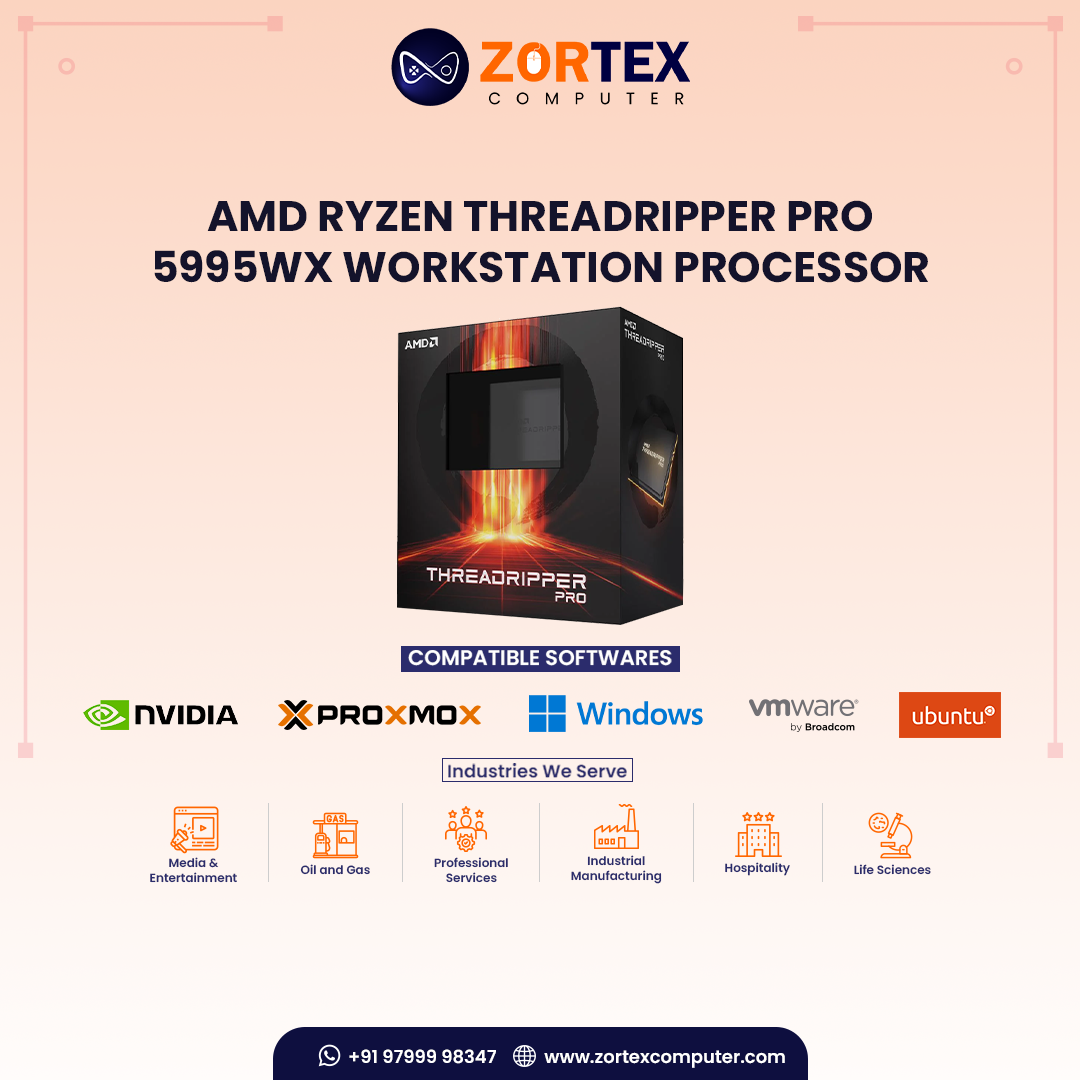 AMD Ryzen Threadripper Pro 5995WX Workstation Processor