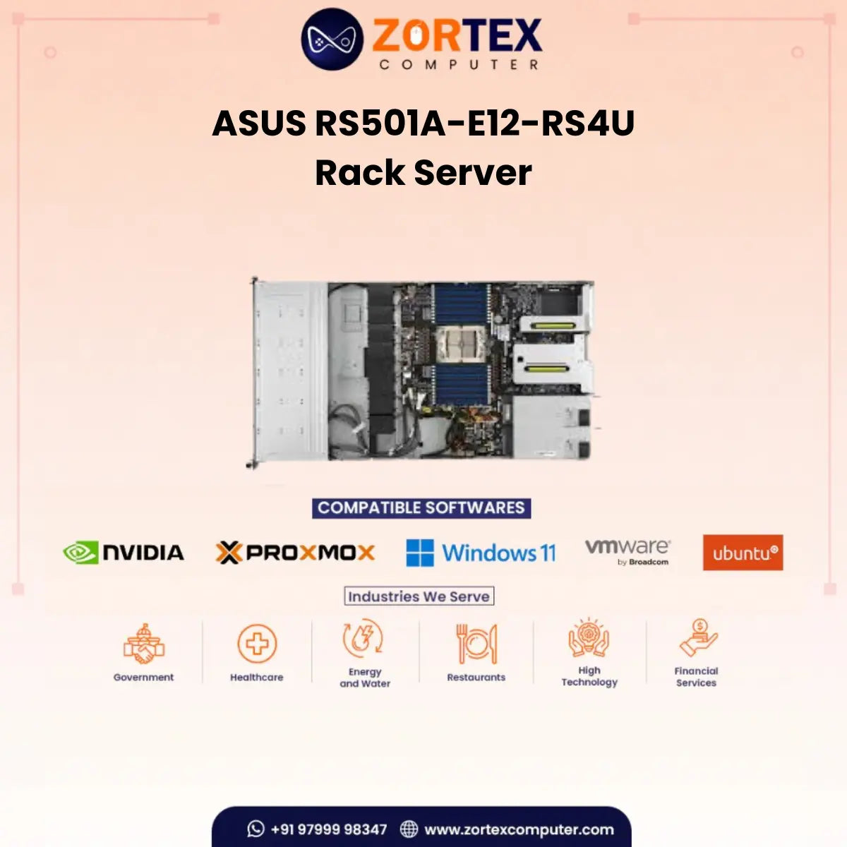 ASUS RS501A-E12-RS4U Rack Server