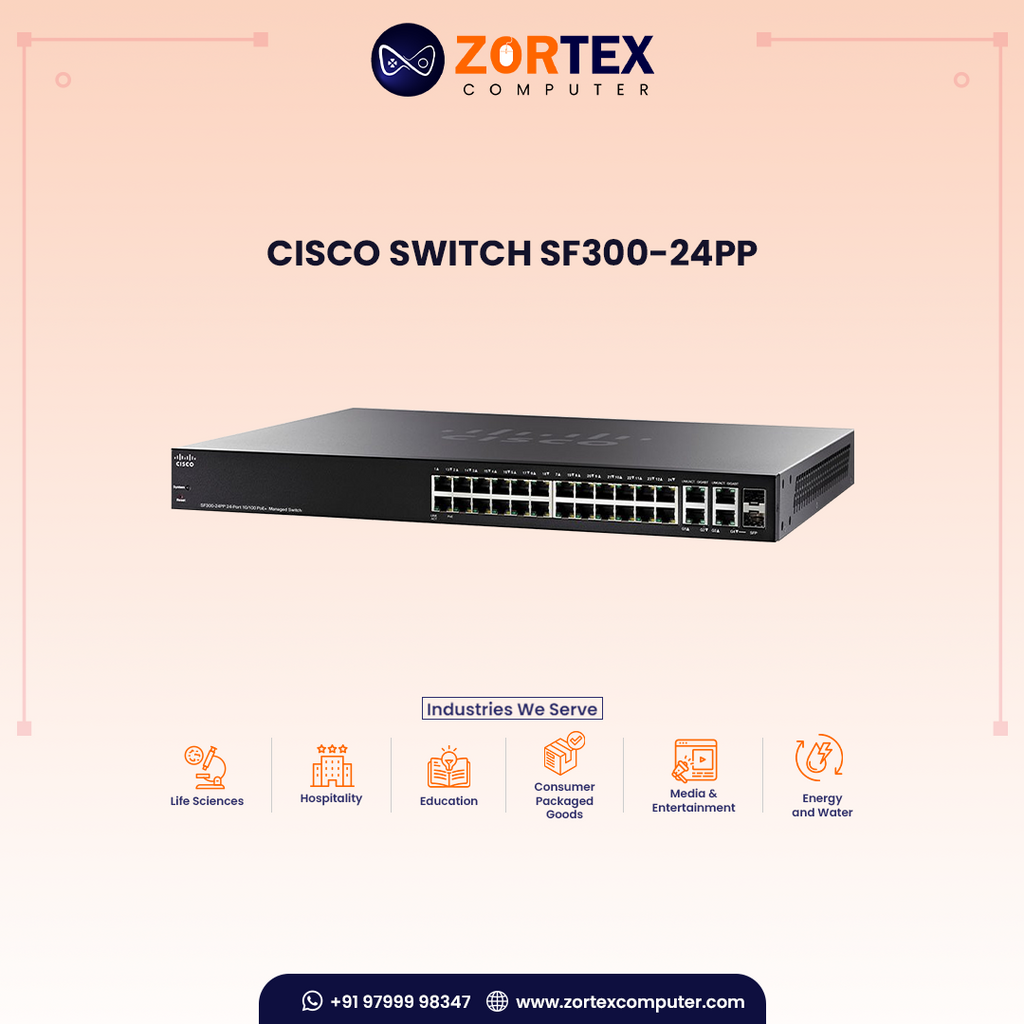 Cisco Switch SF300-24PP