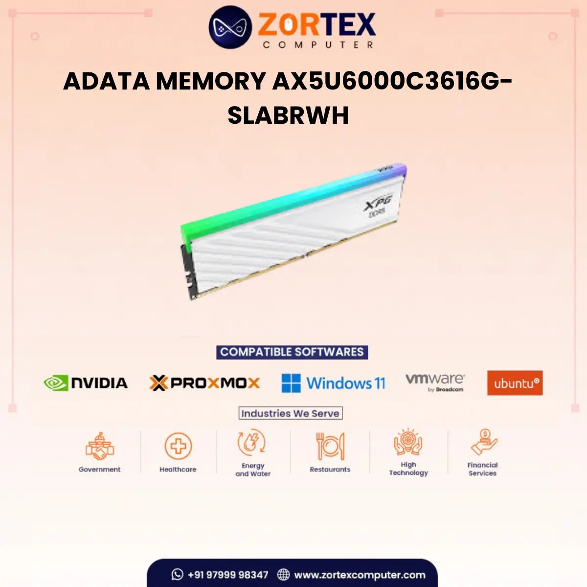 ADATA MEMORY AX5U6000C3616G-SLABRWH