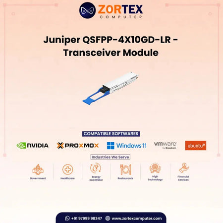 Qsfpp 4X10Gd Lr Transceiver Module Juniper networking hardware image