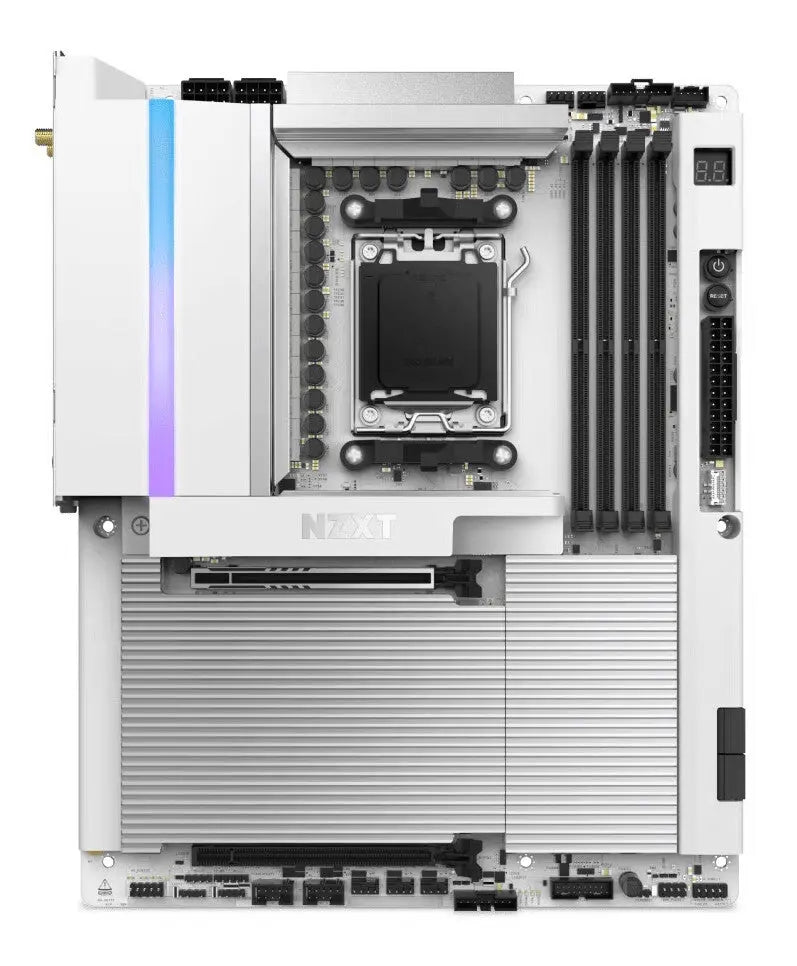 NZXT N9 X870E White Motherboard