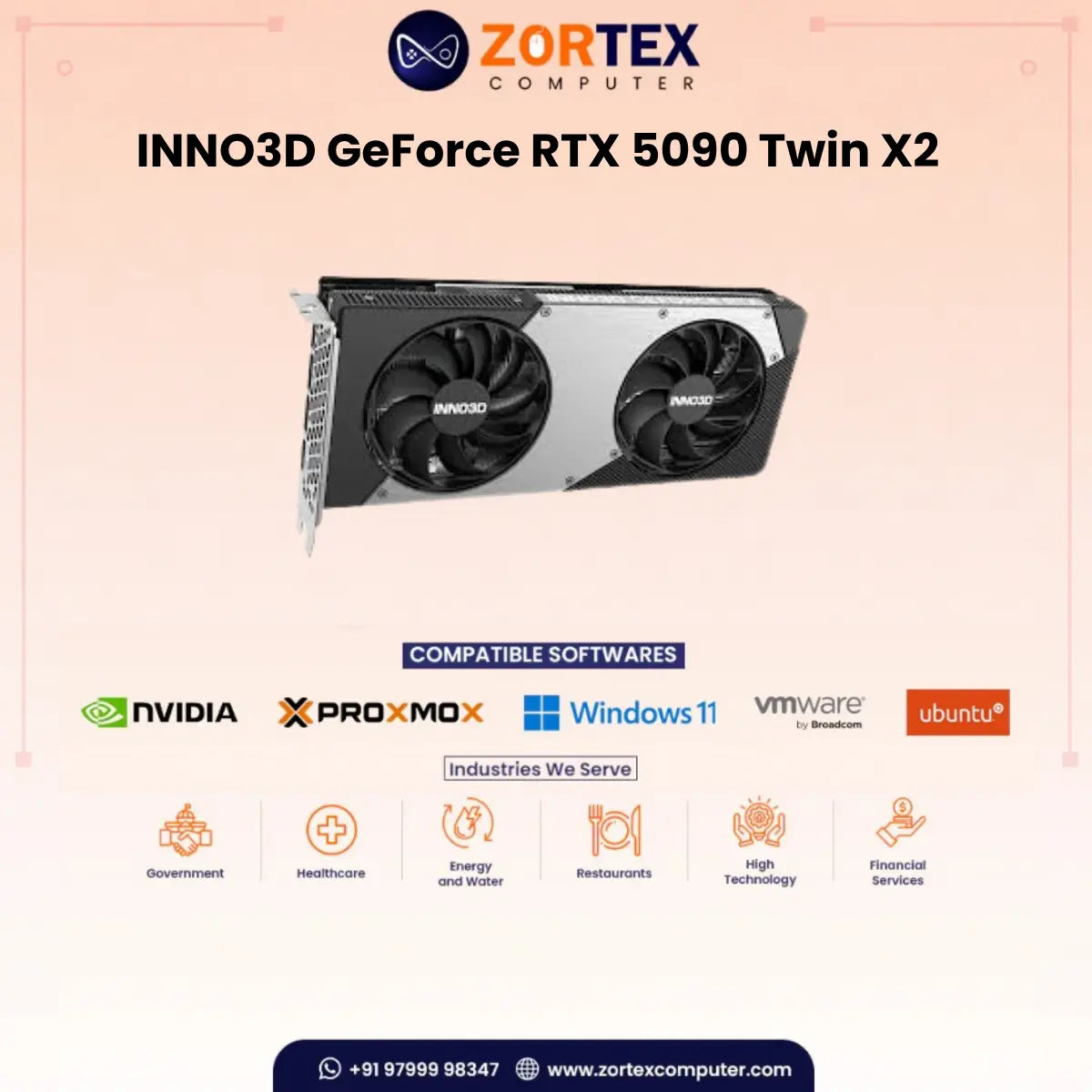 INNO3D GeForce RTX 5090 Twin X2