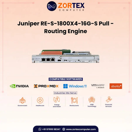 Re S 1800X4 16G S Pull Routing Engine Juniper networking hardware image