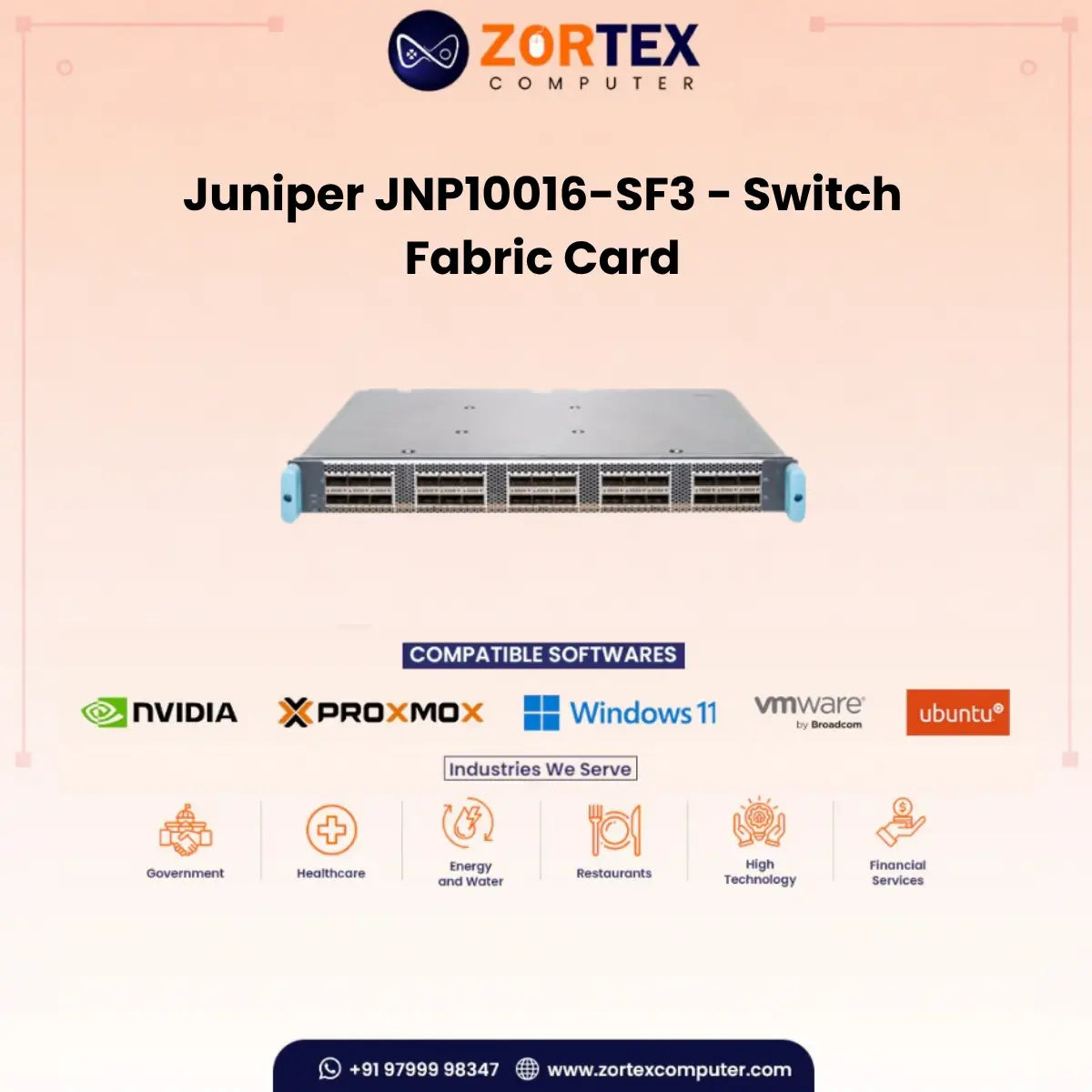 Juniper JNP10016-SF3 - Switch Fabric Card