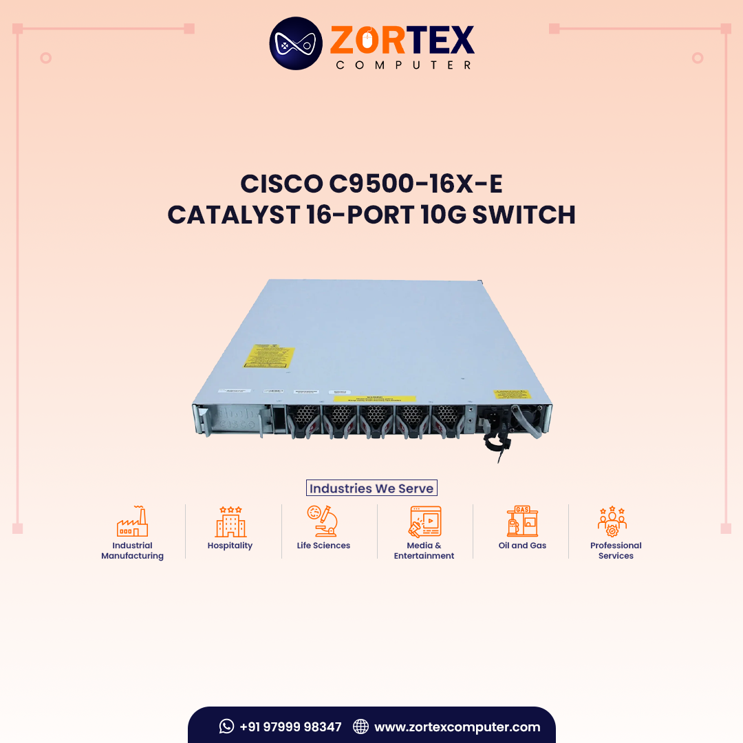 Cisco C9500-16X-E Catalyst 16-port 10G Switch