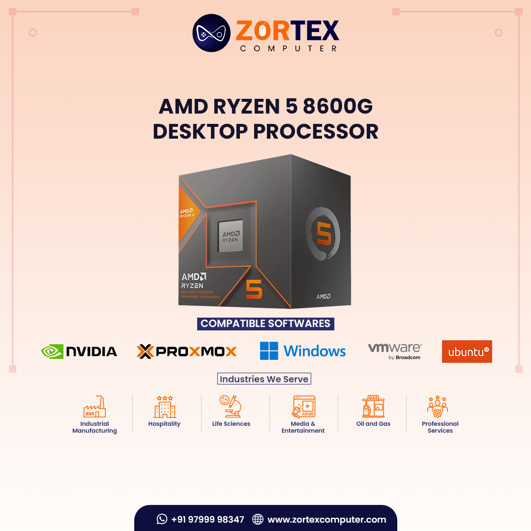 AMD Ryzen 5 8600G Desktop Processor