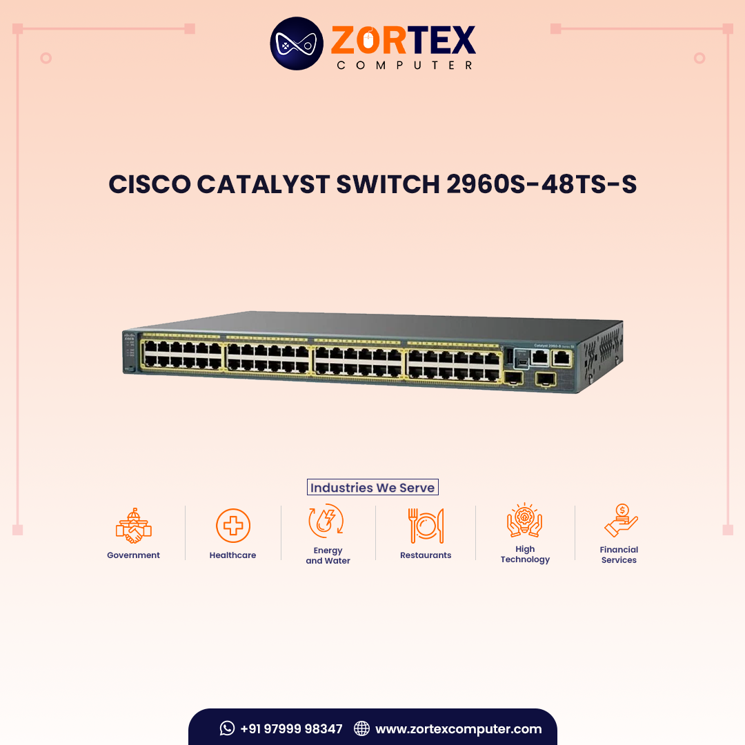 Cisco Catalyst Switch 2960S-48TS-S