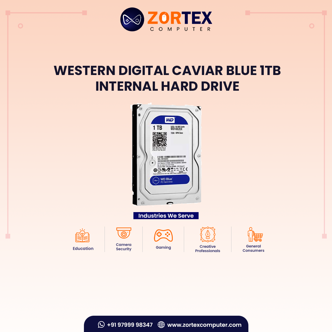 Western Digital Caviar Blue 1TB Internal Hard Drive