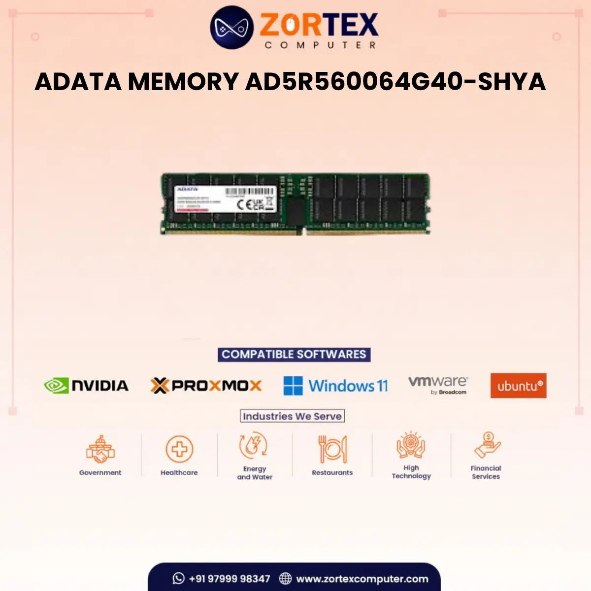 ADATA MEMORY AD5R560064G40-SHYA
