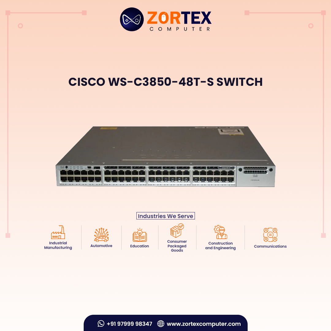 Cisco WS-C3850-48T-S Switch