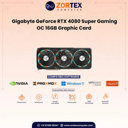 Gigabyte GeForce RTX 4080 Super Gaming OC 16GB Graphic Card GV-N408SGAMING OC-16GD