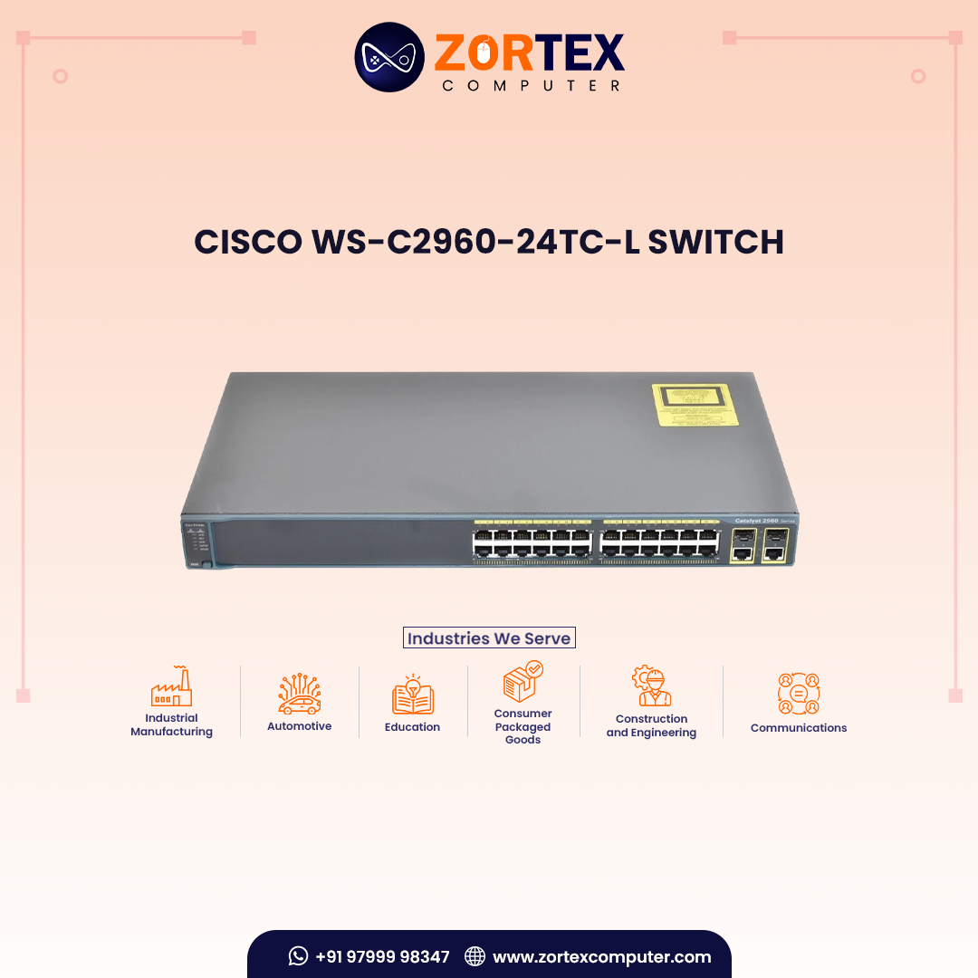Cisco WS-C2960-24TC-L Switch