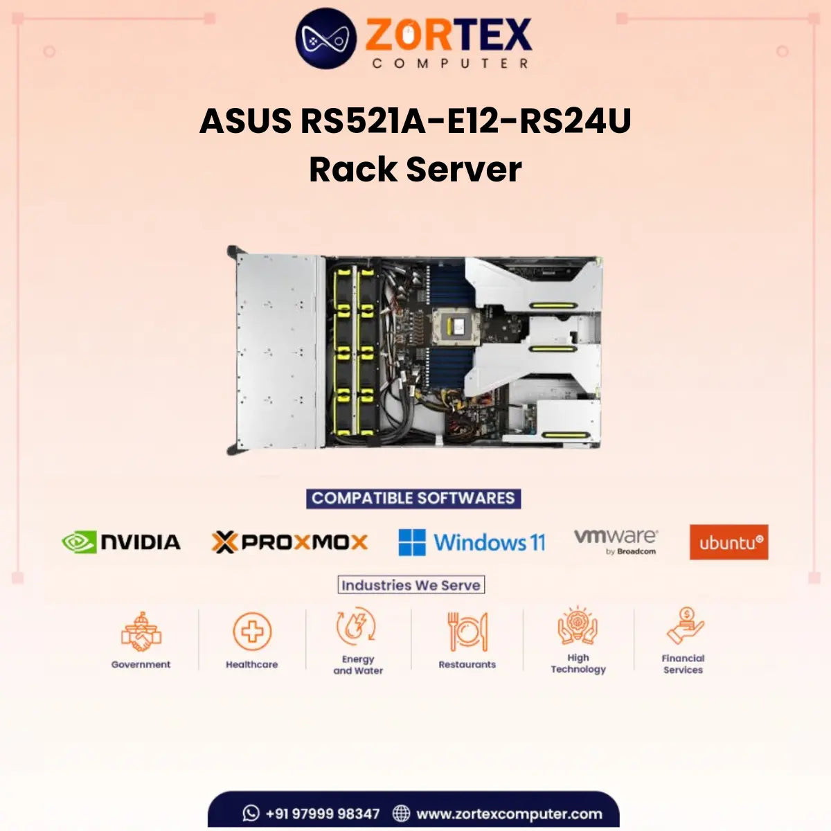 ASUS RS521A-E12-RS24U Rack Server