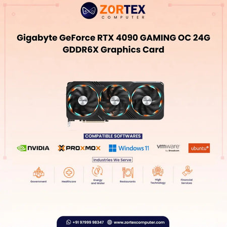 Gigabyte GeForce RTX 4090 GAMING OC 24G GDDR6X Graphics Card GV-N4090GAMING-OC-24GD