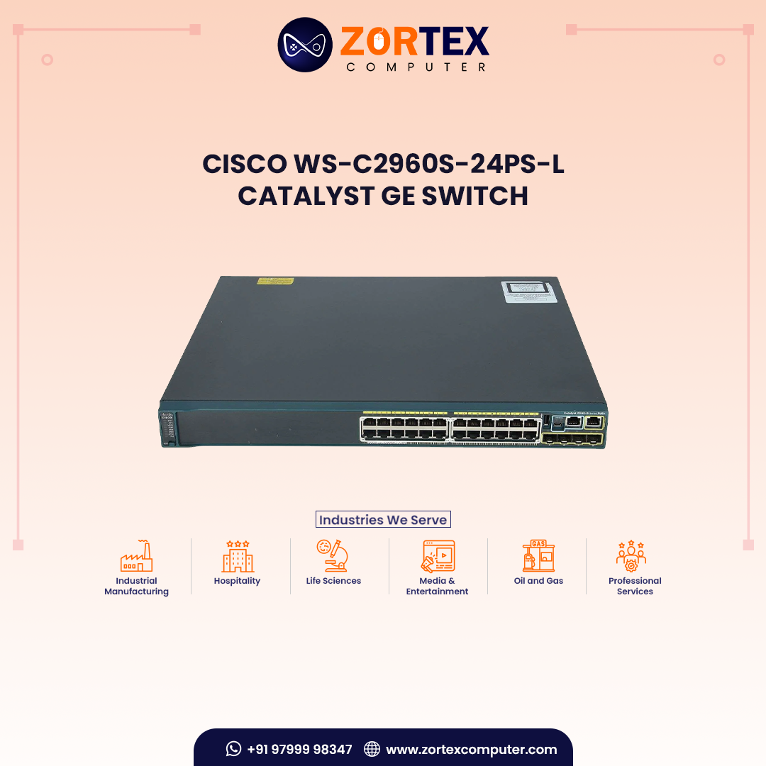 Cisco WS-C2960S-24PS-L Catalyst GE Switch